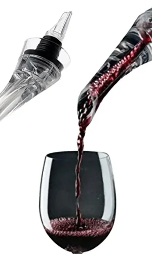Decantador, aireador de vino tinto
